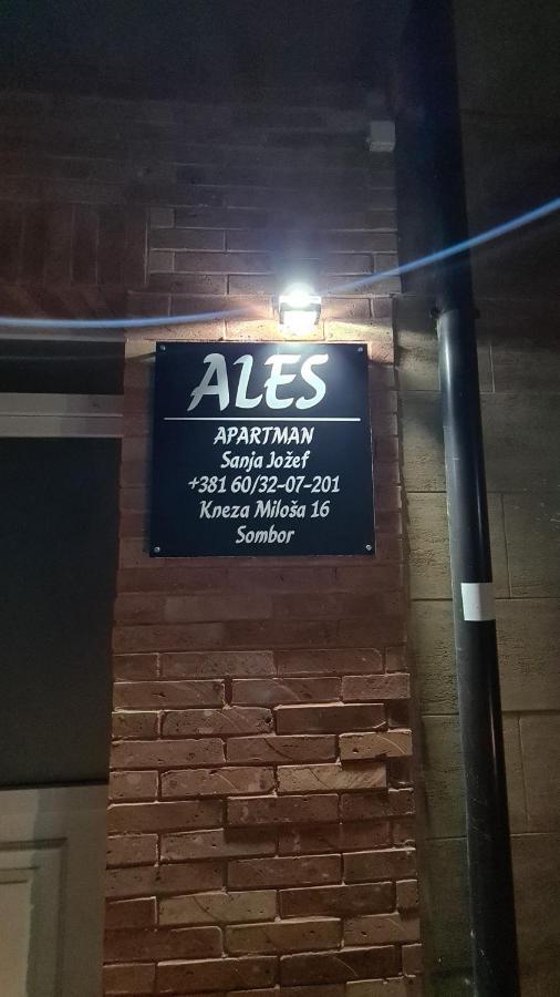 Ales Apartman Sombor Eksteriør billede